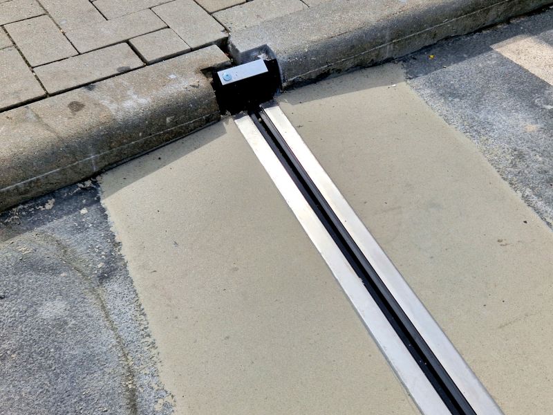 Concrete Pavement with Expansion Joints