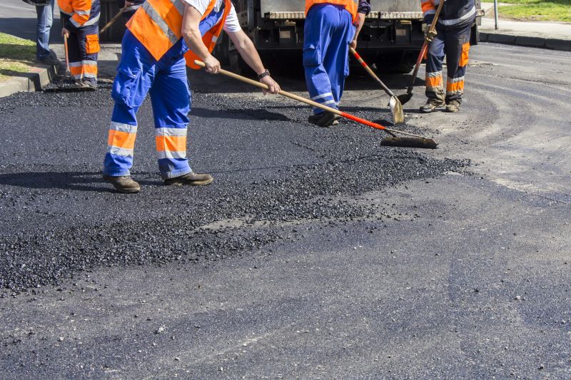 Summer Asphalt Paving