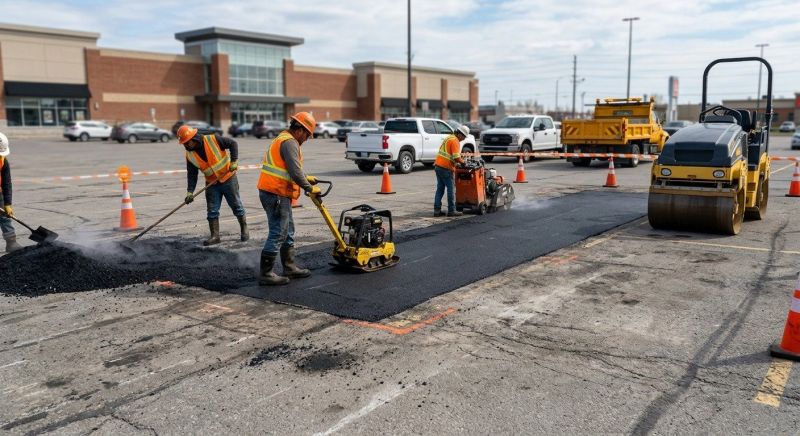 Commercial Paving Repair in Bluffton, SC